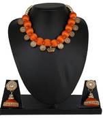 Orange designer-jewellery