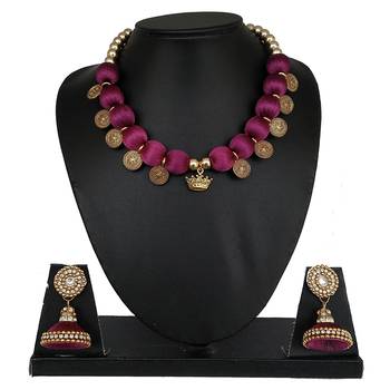 Purple designer-jewellery 1