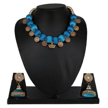 Blue designer-jewellery 1