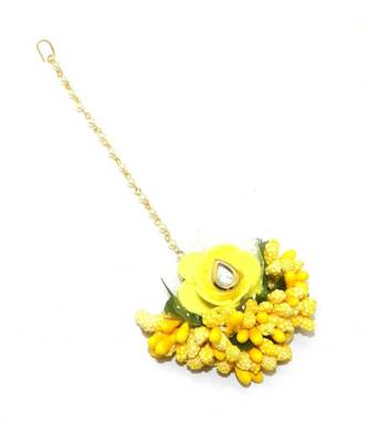 Flower Maang Tikka For Women & Girls 2