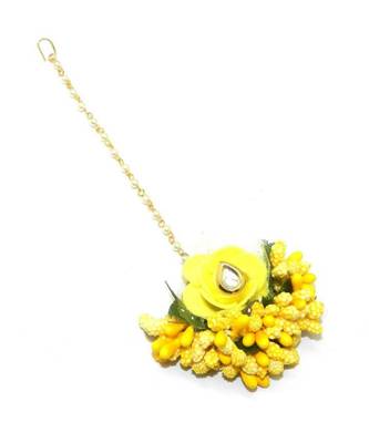Flower Maang Tikka For Women & Girls 3