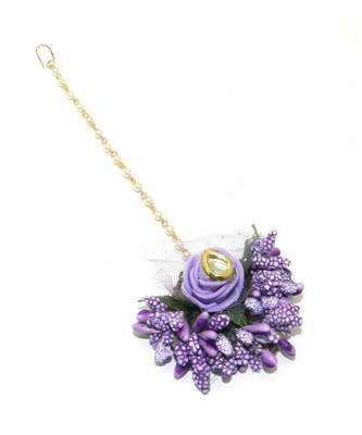Flower Maang Tikka For Women & Girls 3