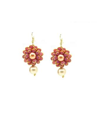 Flower Style Earrings For Women & Girls 1