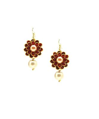 Flower Style Earrings For Women & Girls 2