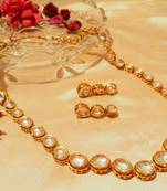 Gold Kundan Long Necklace Sets