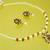 Red Green Pearl Handmade Necklace Pendant Jewellery