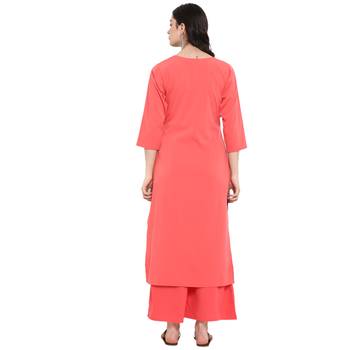 Grey Color Digital Print Straight crepe Kurta 3