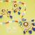 Blue N Red Pearl Kundan Pendant Necklace Jewellery