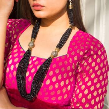 Black Onex Necklace Sets Women 2