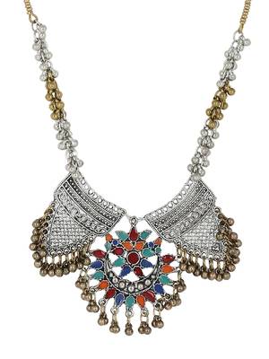 Zerokaata Pablo Traditional Long Beaded Fashion Necklace 2