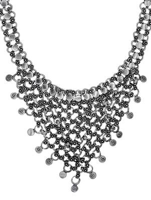 Zerokaata High Fashion Ethnic Statement Necklace 1