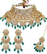 Green necklace-sets