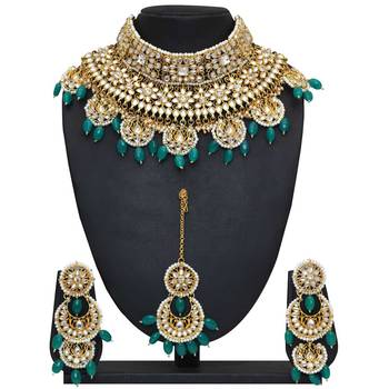 Green necklace-sets 3