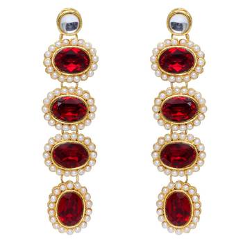 Maroon Necklace Sets 2