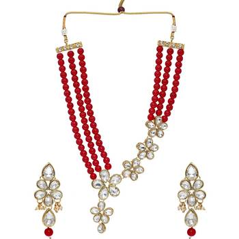Red necklace-sets 1