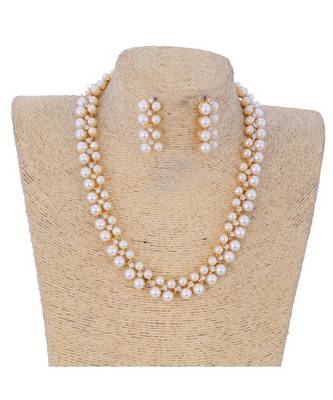 Pearl Diamond Delicate Cute Neckline For Party Outfit 3
