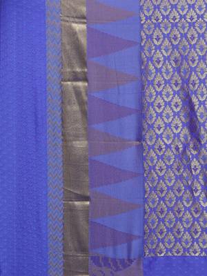 CLASSICATE from the house of The Chennai Silks Women's Pink Pure Dharmavaram Silk Saree With Blouse 2
