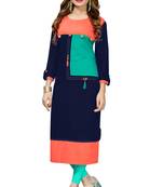 Women'S Multi Color Cotton Designer Kurti