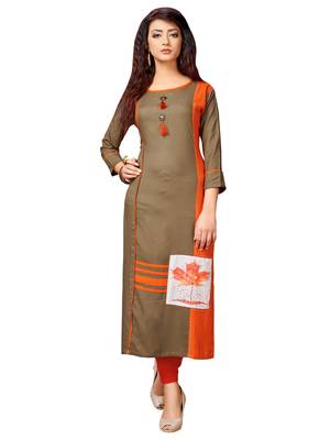 Women'S Multi Color Cotton Designer Kurti 1