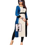 Women'S Multi Color Cotton Designer Kurti