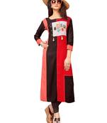 Women'S Multi Color Cotton Designer Kurti