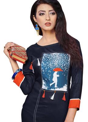 Women'S Multi Color Cotton Designer Kurti 2