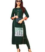 Women'S Multi Color Cotton Designer Kurti