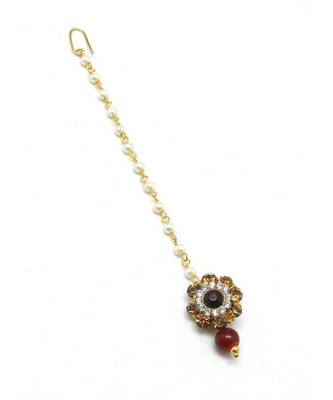 Gold Plated Maang Tikka For Women And Girls 2