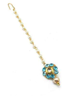 Gold Plated Maang Tikka For Women And Girls 1