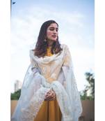 Yellow Gold Dress With Dupatta