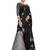 Black Color Art Silk Silver Zari work Saree With Blouse Peice 