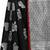 Black Color Art Silk Silver Zari work Saree With Blouse Peice 