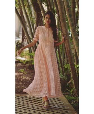 Pink Star Gold Dress 1