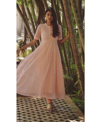 Pink Star Gold Dress 3