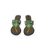 zardosi motif wedges