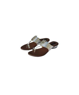 silver box heel kolhapuri 2