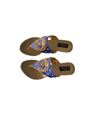 blue zardosi motif 2