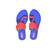 blue and red kolhapuri