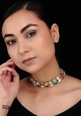 Navrattan Polki Choker 1