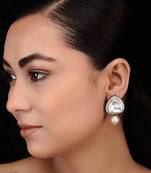 Victorian Polki Studs