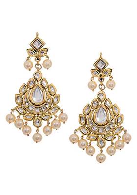 Kundan And Pearls Chandbaali 2