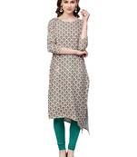 Multicolor printed rayon kurtas and kurtis