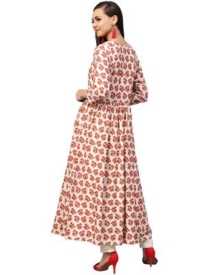 Multicolor printed rayon kurtas and kurtis 4