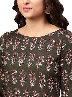 Multicolor printed rayon kurtas and kurtis 3