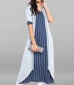 Janasya Multicolor printed crepe kurtas and kurtis