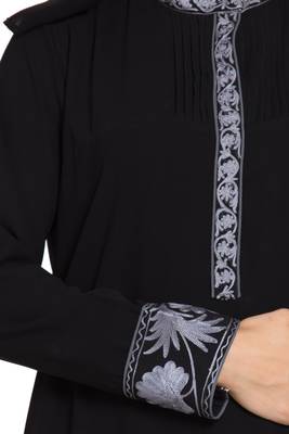Black Plain kashibo Burka 5
