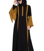 Black Plain kashibo Abaya