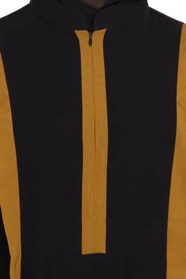Black Plain kashibo Abaya 5