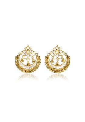 Kundan And Gold Chandbali 2