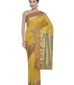CLASSICATE from the house of The Chennai Silks Women's Multicolor Pure Kanchipuram Silk Saree With Blouse